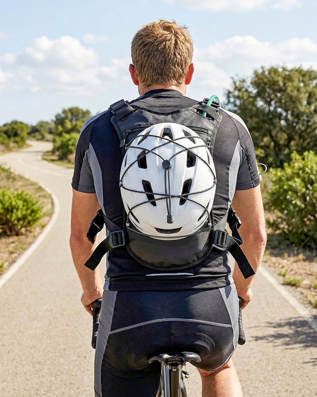Hydration Backpack with 2L Water Bladder, Water Backpack for Hiking