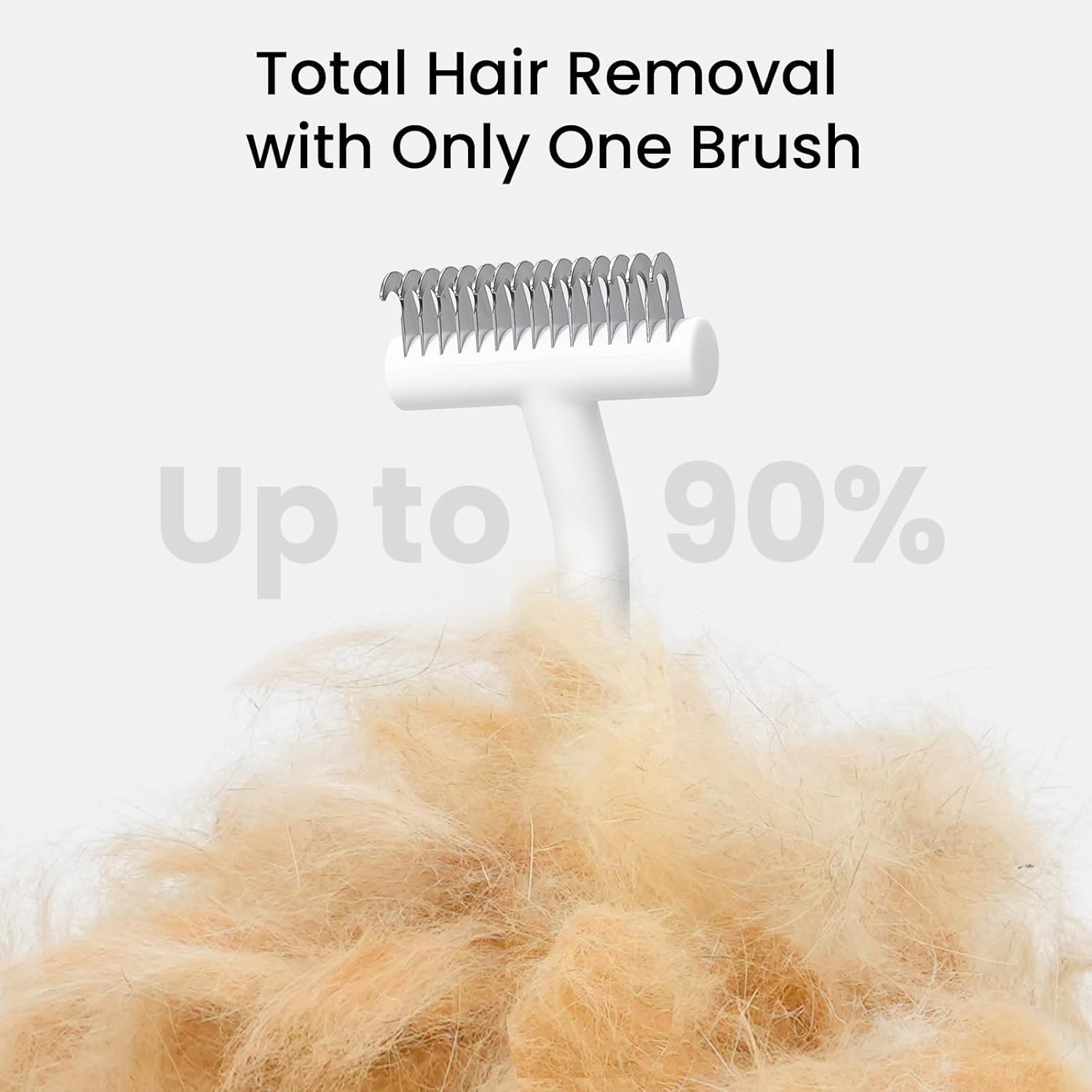 aumuca Dog & Cat Deshedding Brush – Pet Grooming Brush & Undercoat Rake for Long or Short Hair – Dematting Comb for Dogs, Cats, Matted Fur, Kitten, Puppy, Rabbit, Horse