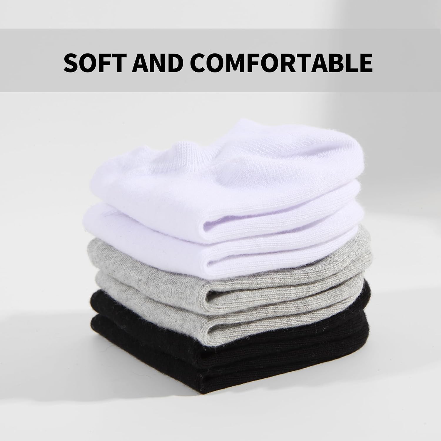 Nroktia 6/10 Pairs Non-Slip No Show Socks Men's & Women's Low-Cut Liners