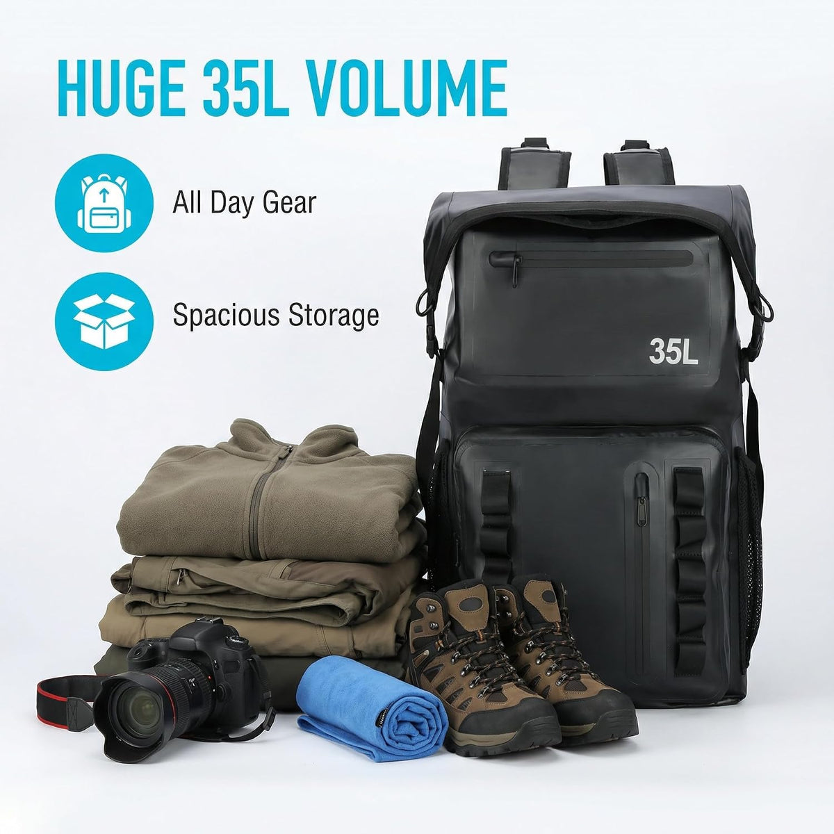 Waterproof Roll Top Dry Bag,Floating Heavy Duty Hiking Backpack,wet bags