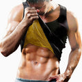 Sauna Vest for Men Waist Trainer, Sleeveless Mens Sweat Sauna Suit Shirt Compression Tank Top