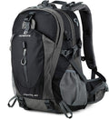 FENGDONG 40L Waterproof Lightweight Outdoor Daypack Hiking,Camping,Travel Backpack for Men Women Black