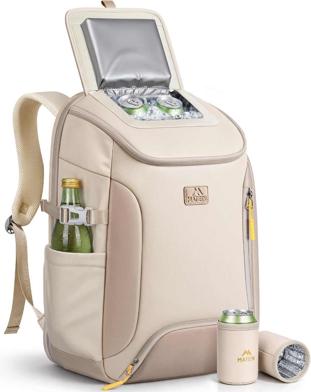 MATEIN HER Cooler Backpack for Women with Hook-and-Loop Top Lid for Beach
