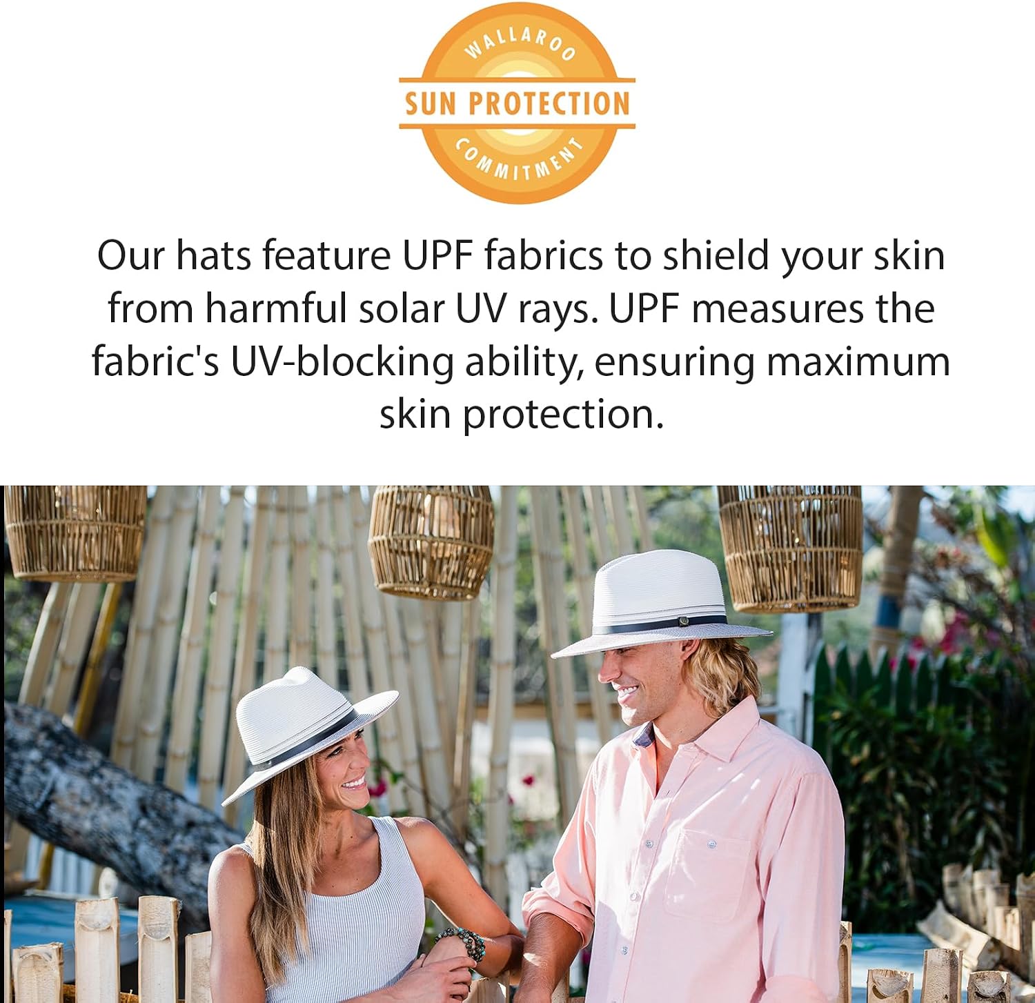 Wallaroo Women's Victoria Sun Hat | Packable Design, Adjustable Sizing, Sophisticated Style