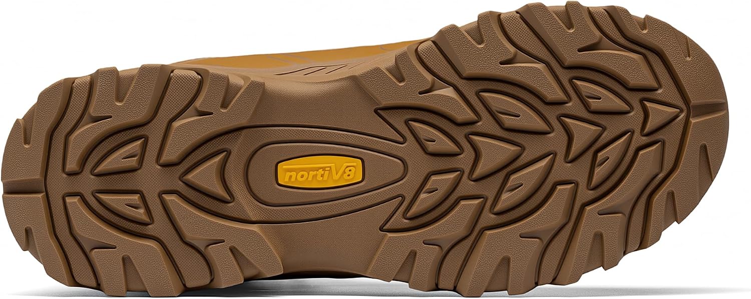 NORTIV 8 Men's Ankle High Waterproof Hiking Boots