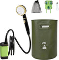 Portable Camping Shower,Long-Lasting Rechargable Camp Shower Pump