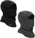 KOOLSOLY Ski Mask Balaclava Cold Weather Warm and Fleece Face Mask Neck Warmer Full Face Mask for Men&Women