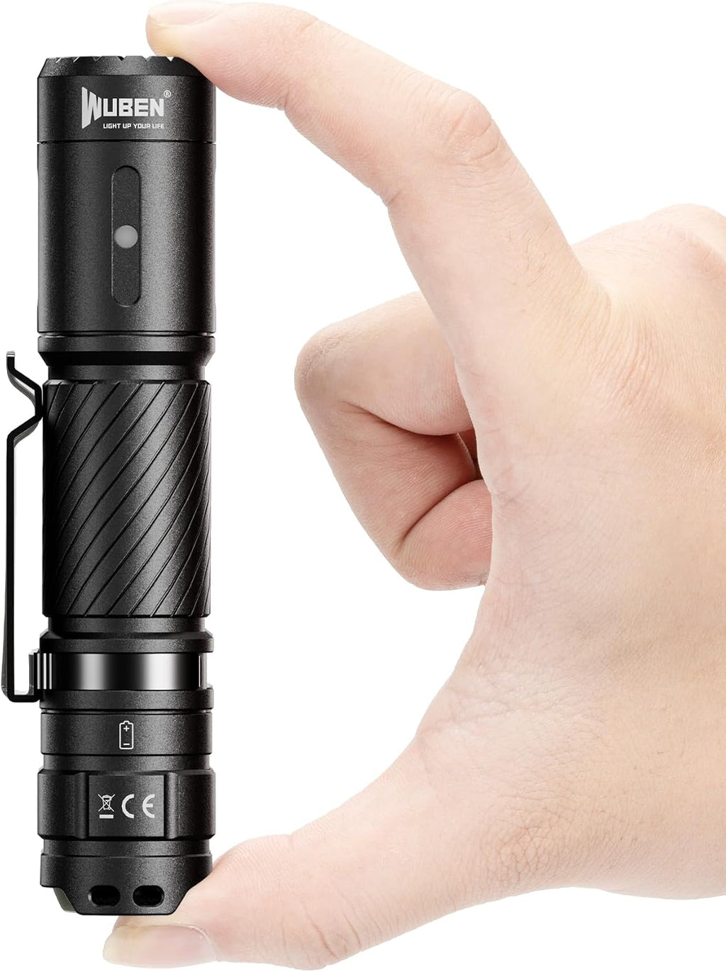 WUBEN C3 Flashlight 1200 High Lumens 6 Modes Rechargeable Flashlights