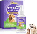 Wanban Dental Spray for Dogs - Oral Spray Bad Breath, Relieve Gum Redness & Infections, Reduce Plaque & Tartar, No Brushing Required