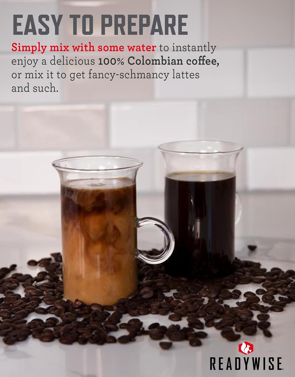 READYWISE Emergency Food Survival Supply Coffee Bucket, 360 Servings