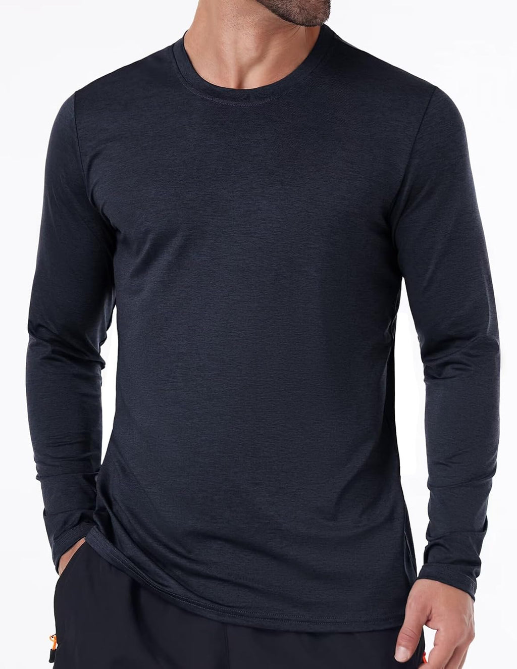 OYGSieg 6/7 Pack Men's Quick Dry Long Sleeve UPF50+ Sun Shirts