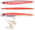 OCEAN CAT 1 PC Slow Fall Pitch Fishing Lures Sinking Lead Metal Flat Jigs Jigging Baits with Hook for Saltwater Fishing 4 Colors 160G/200G