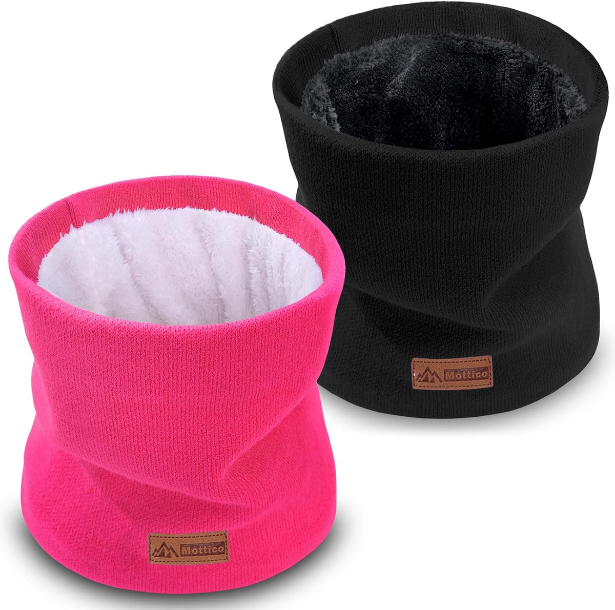 Neck Warmer Gaiter for Men Women,Winter Soft Thick Warm Fleece Lined Face Ski Mask Scarf Cold Weather Running