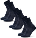 DANISH ENDURANCE Merino Wool Hiking Socks, Lightweight, 3 & 5-Pack