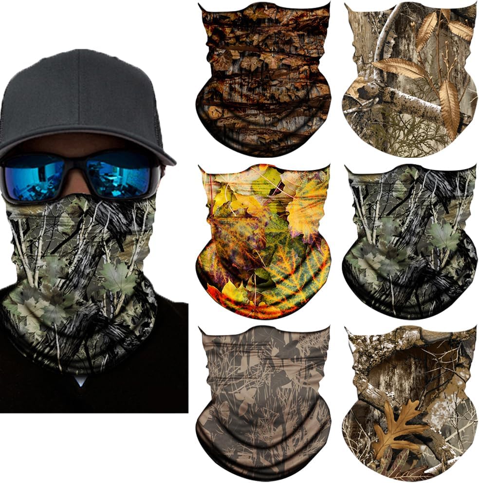 Neck Gaiter Mask,UV Protection Bandana Gator Face Cover Covering Mask,Tube Scarf,Neck Warmer Balaclava,Headband