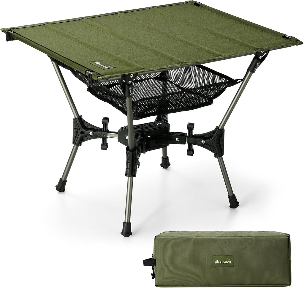 Gonex Portable Camping Table, Lightweight Foldable Camp Side Table