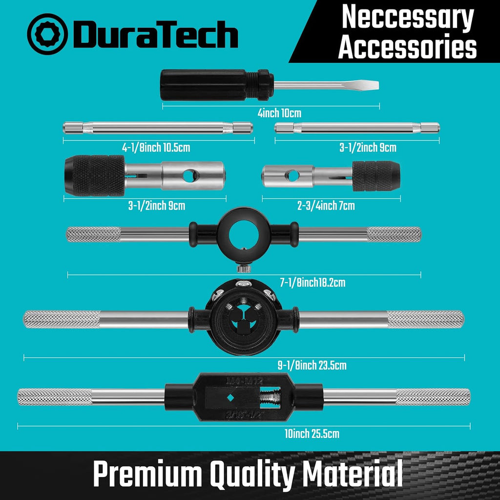 DURATECH 76-Piece Tap and Die Set