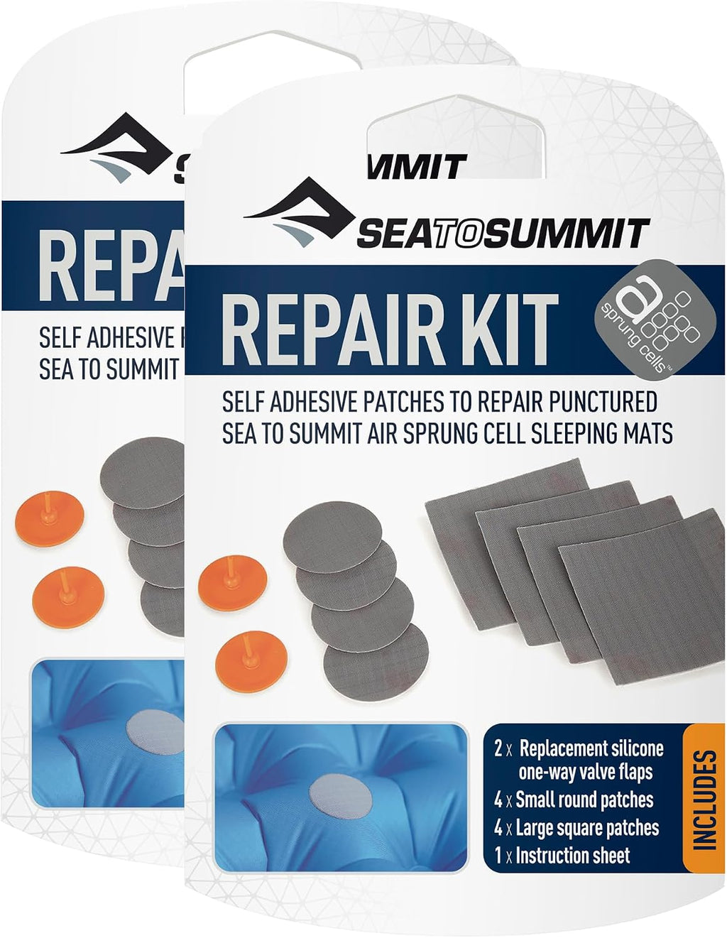 Sea to Summit Sleeping Mat Repair Kit for Air Mattresses, 2-Pack