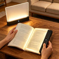 Choudao LED Book Light & Night Light 2 in 1, Dimmable Flat Reading Light (Black)