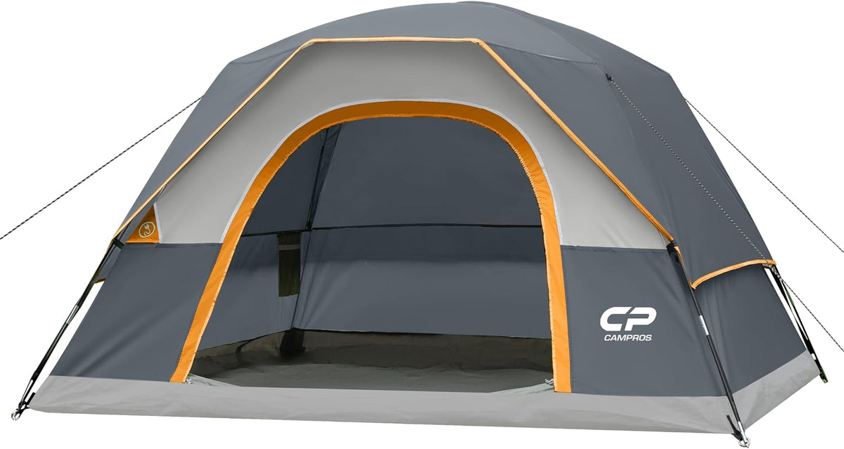 CAMPROS CP Tents for Camping 2/4/6 Person, Waterproof Windproof Dome Tent