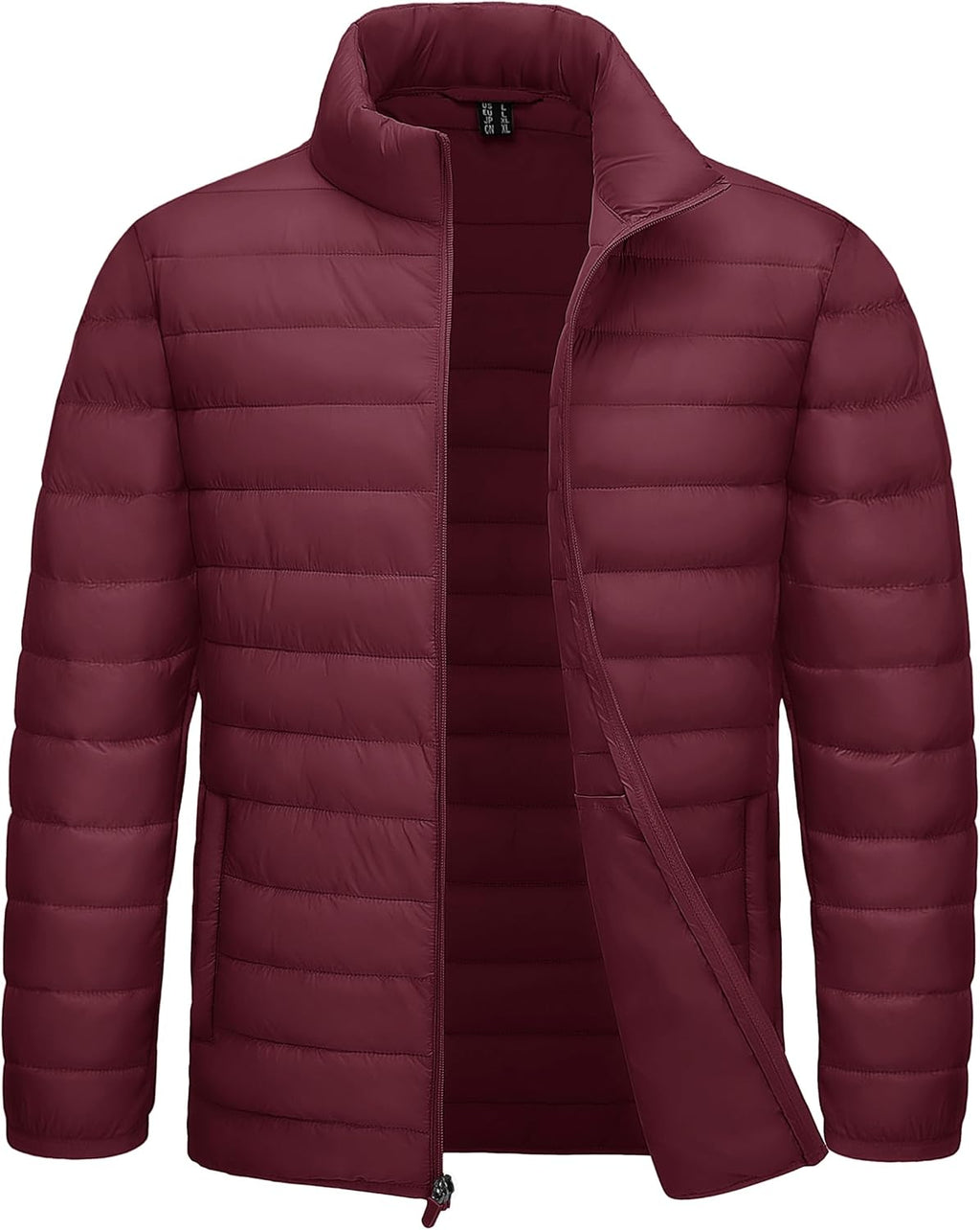 TACVASEN Men's Lightweight Puffer Jacket Quilted Insulated Winter Coat