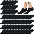 12-30 Pairs Low Cut Ankle Socks for Women No Show Casual Breathable Athletic Socks Bulk for Sport