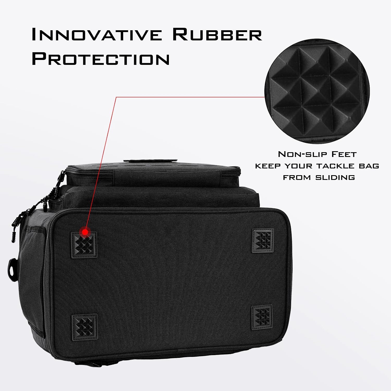 KastKing KarryAll Fishing Tackle Bag, Saltwater & Freshwater Gear Storage
