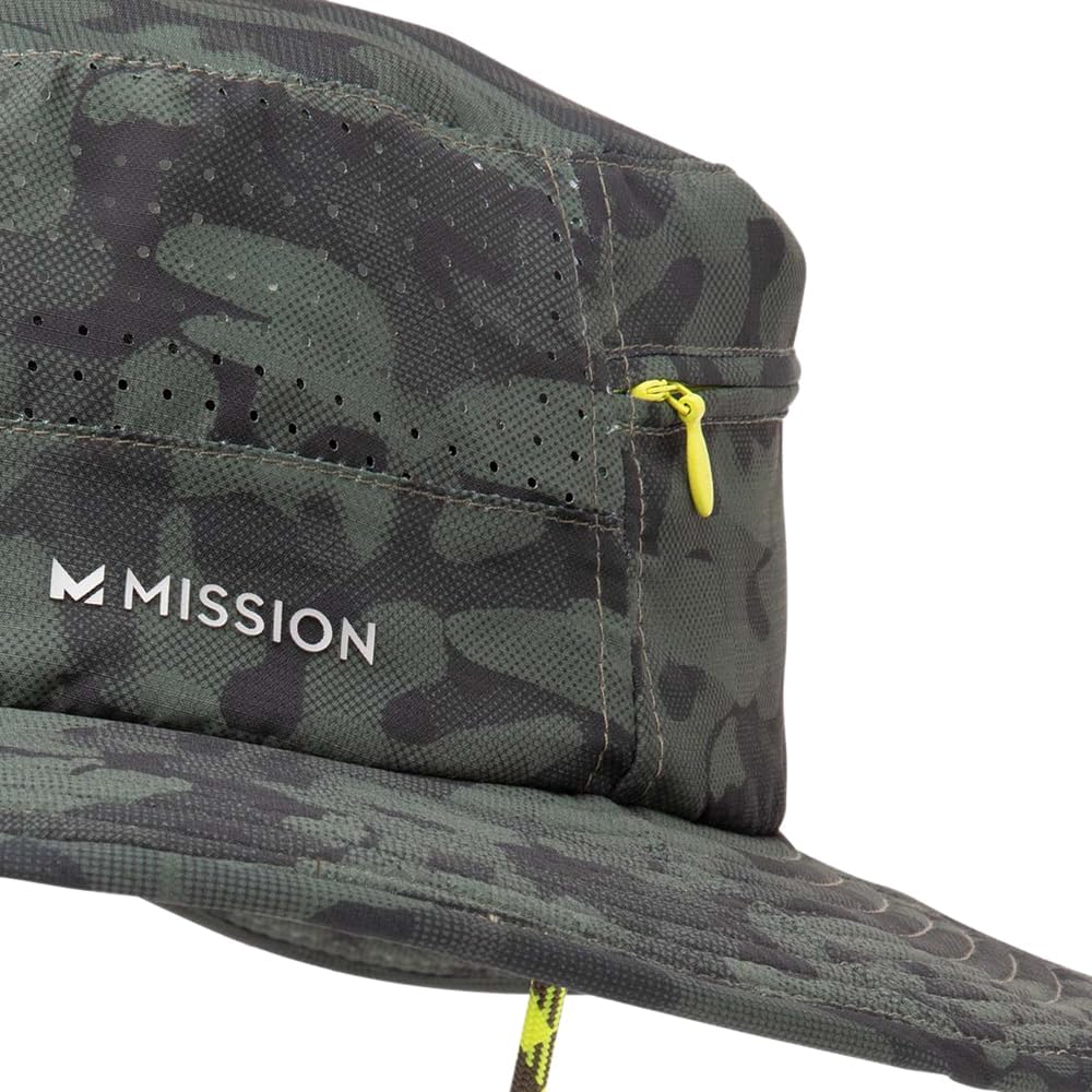 MISSION Cooling Anywhere Boonie Hat - Unisex Wide-Brim Hat for Men & Women - Cools Up to 2 Hours - UPF 50 Sun Protection