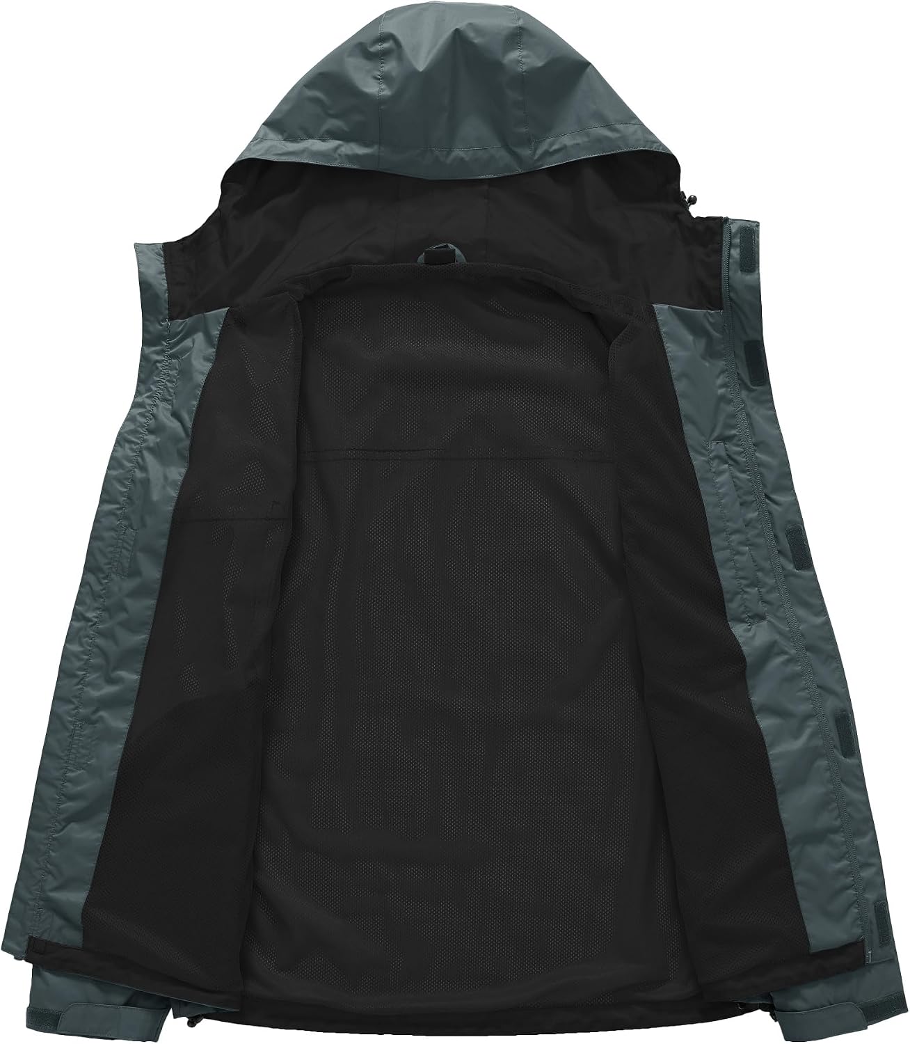 TBMPOY Men's Lightweight Rain Jackets Waterproof Raincoat with Hood