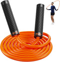 KUTIZE Jump Rope, Weighted Jump Rope for Men Women, Adjustable 1lb Heavy Skipping Ropes, Suitable for Boxing, Cardio, Home Fitness, Training Muscle, Home Gym Workout Equipment for Full Body Exercise