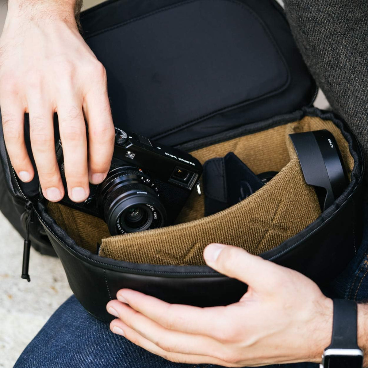 NOMATIC McKinnon Camera Cube - Travel Camera Pack by Peter McKinnon for Photographers, DSLR Camera Backpack for Men and Women