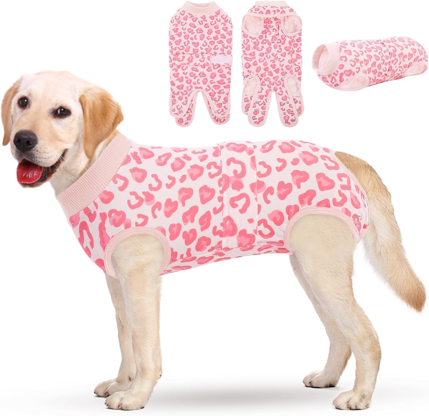 KOESON Lightweight & Soft Surgery Recovery Suit for Large Dogs Female Male