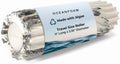 Oceanfoam Ripple Small Foam Roller for Physical Therapy (Natural Marbled)