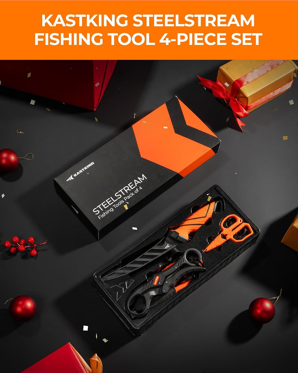 KastKing SteelStream Fishing Tool Set, Fishing Gear