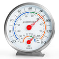 Indoor Outdoor Thermometer Hygrometer, Large Dial
