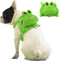 IDOMIK Dog Backpack Harness, No-Pull Dog Backpack with D-Ring,Frog,M