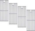 Upgrade 4 Pack 7mm 304 Stainless Steel BBQ Cooking Grill Grate Replacement Parts for Bull 16517,BBQ Angus 47628, Brahma, Lonstar Select, Outlaw Steer Premium, Lonestar Select,7 Burner Premium