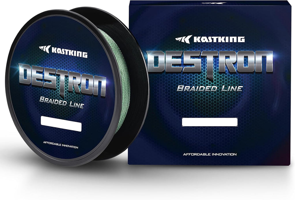 KastKing Destron Braided Fishing Line, Ultra-Thin Diameter & High Strength