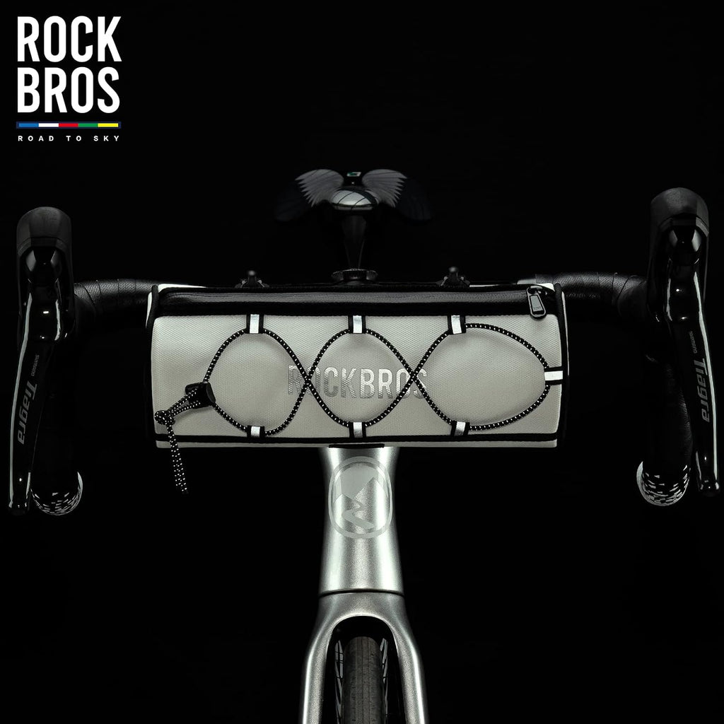 ROCKBROS ROAD TO SKY Bike Handlebar Bag 2L Knob Mount Lightweight
