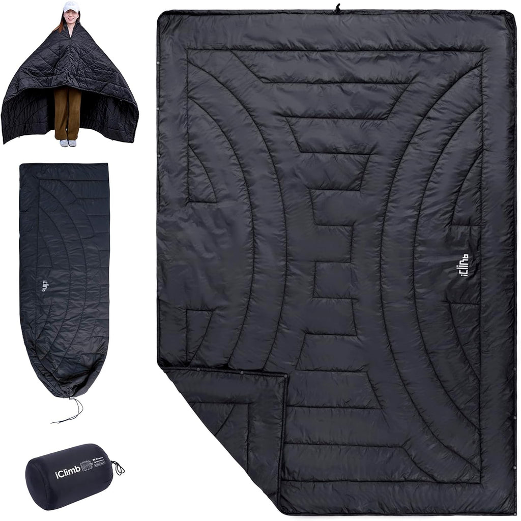 iClimb 3M Thinsulate Insulation Warm Camping Blanket Ultralight Compact