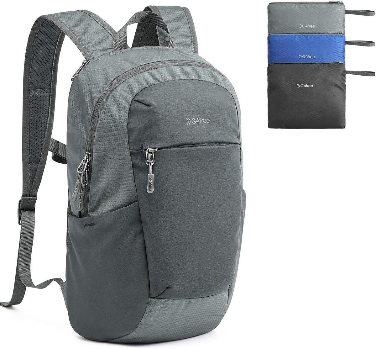 G4Free 18L Lightweight Packable Hiking Backpack for Men Women