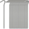 VVOKGO 9 Inches Tent Stakes Heavy Duty Metal Ground Stakes for Camping