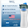 OKO ÖKOH2O Purification Water Bottle with Advanced Filtration, Arctic, 22oz