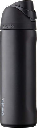 Owala FreeSip Stainless Steel Water Bottle 24 oz Very, Very Dark
