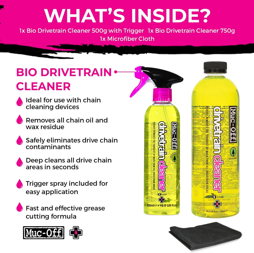 Muc-Off Drivetrain Cleaner & Degreaser Spray