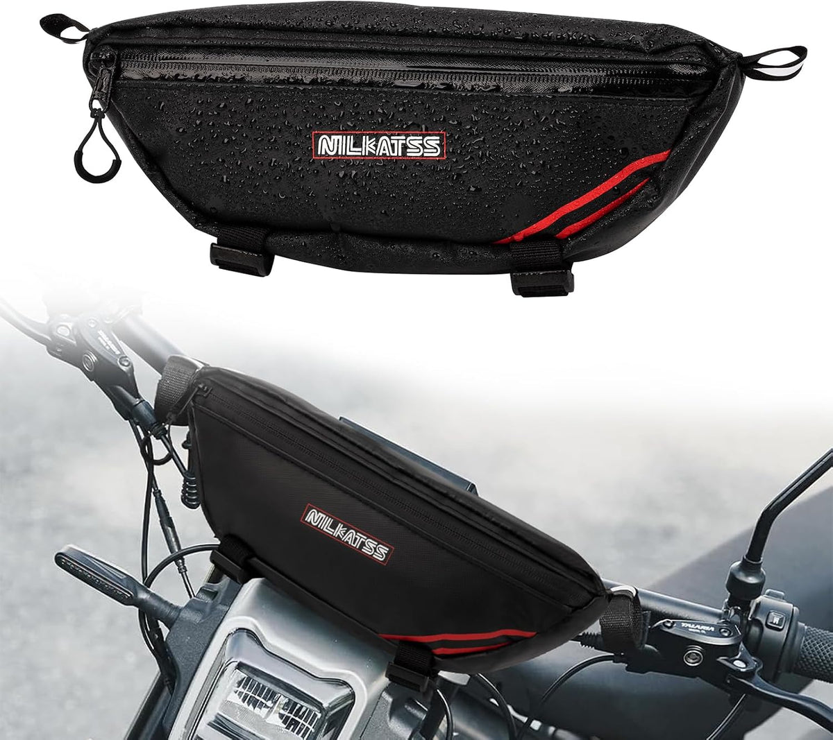 Nilkatss Waterproof Dirt Bike Handlebar Tool Bag Fits Sur Ron & Talaria