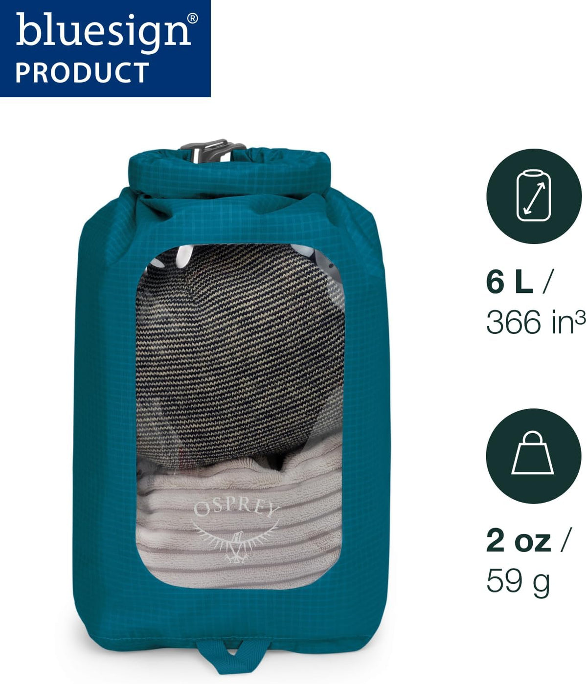 Osprey Waterproof Dry Sack with Window