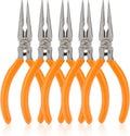 Rongon 5in Small Needle Nose Pliers,Long Nose Plier, Jewelry Plier Tool