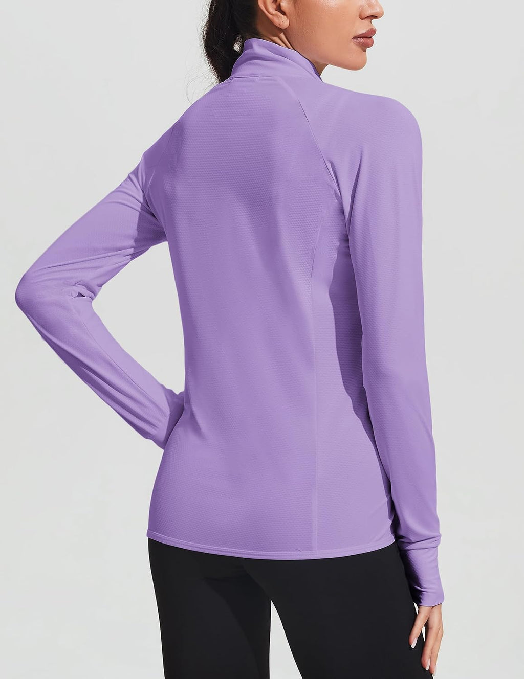 COOrun Women's UPF 50+ Jackets Sun Protection Golf Athletic Jackets Lightweight Full Zip Long Sleeve Shirts with Pockets