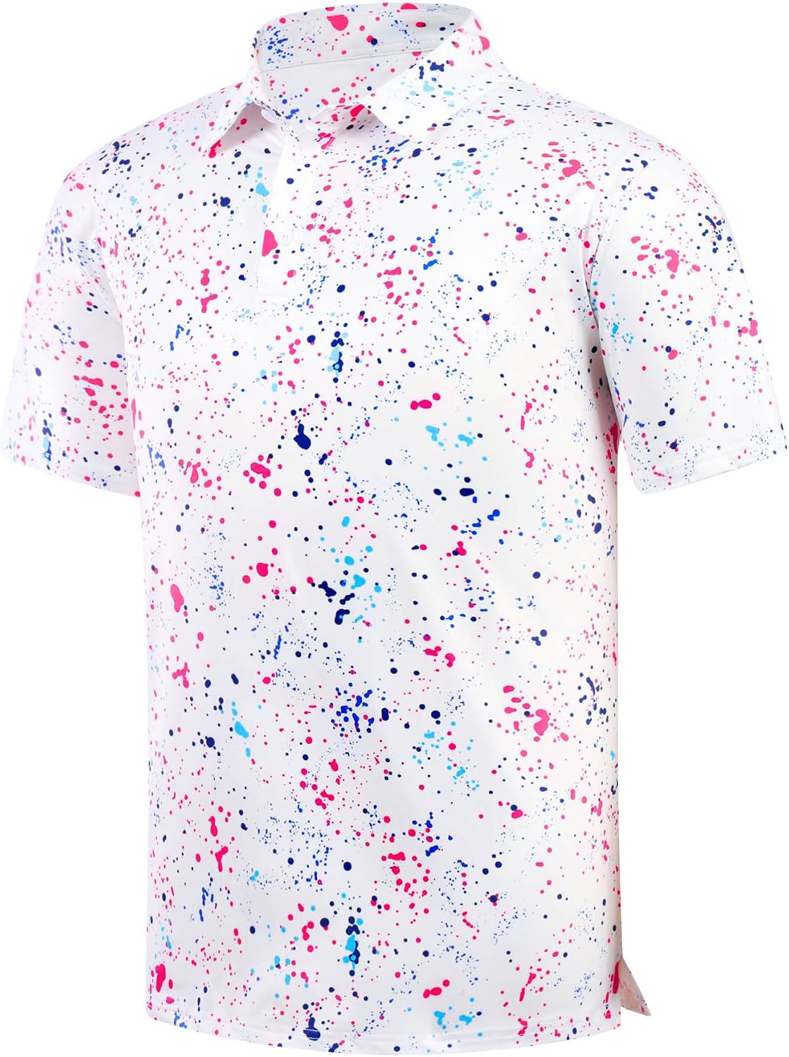 Cozople Golf Polo Shirts for Men Short Sleeve Dry Fit Performance Athletic